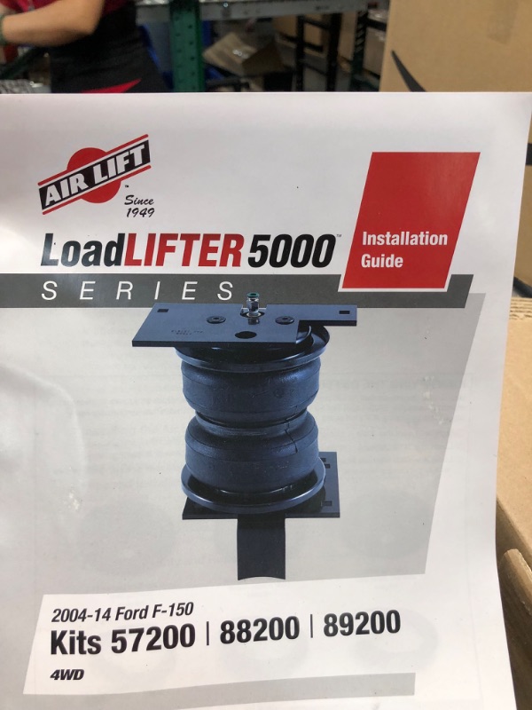 Photo 1 of Air Lift 57200 LoadLifter 5000 Air Suspension Kit