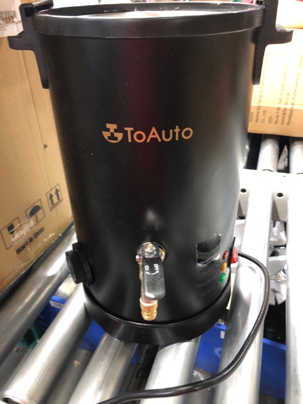 Photo 1 of TOAUTO WMF-5L Wax Melter for Candle Making - Candle Wax Melting Pot with Faster Pour Spout and Temperature Controller, No Cloggy and Easy Clean Up 5L-US ** ITEM DIRTY**