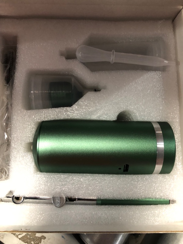 Photo 2 of (important non refundable)(damaged)(sold for parts only)Airbrush Kit With Compressor - 48PSI Rechargeable Cordless Non-Clogging High-Pressure Air Brush 