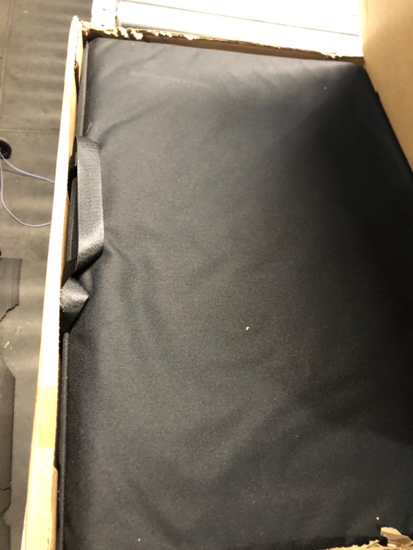 Photo 1 of Dog Car Seat Cover with Extender for Aggressive Chewer, 600D Heavy Duty Dog Seat Cover for Back Seat, Nonslip Dog Hammock for Car, Waterproof Dog Car Bed, Pet Car Seat Cover for Cars Trucks and SUV Extender for Aggressive Chewer Black **COVER HAS A TEAR**