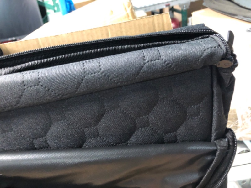 Photo 1 of Dog Car Seat Cover with Extender for Aggressive Chewer, 600D Heavy Duty Dog Seat Cover for Back Seat, Nonslip Dog Hammock for Car, Waterproof Dog Car Bed, Pet Car Seat Cover for Cars Trucks and SUV Extender for Aggressive Chewer Black **COVER HAS A TEAR**