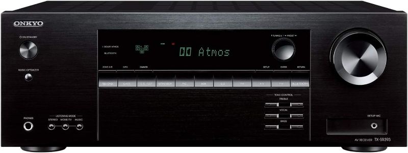 Photo 1 of Onkyo TX-SR393 5.2 Channel A/V Receiver  ** STOCK PHOTO ITEM SIMILAR**