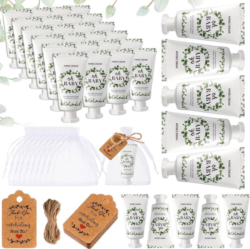 Photo 1 of **NO RETURNS**48 Sets Baby Shower Hand Cream Wedding Hand Cream Gifts Baby Shower Party Favors for Guests Bridal Shower Favors Travel Size Hand Lotion Bulk for Wedding Baby Shower(Baby)