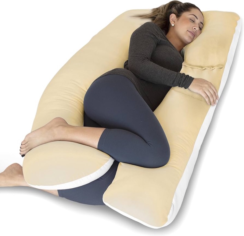 Photo 1 of [READ NOTES]
Pharmedoc Pregnancy Pillows, U-Shape Full Body Pillow -Removable Double Sided Cover Velvet and Cotton-Pregnancy Pillows for Sleeping- Body Pillows for Adults, Maternity Pillow and Pregnancy Must Haves