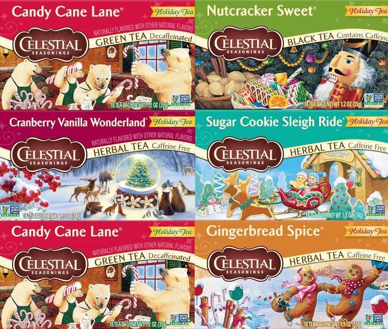 Photo 1 of **NO RETURNS**EXP 5/20/24**Celestial Seasonings Sleepytime Herbal Tea Variety Pack, Caffeine Free, 20 Tea Bags Box, (Pack of 6)