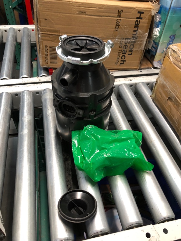 Photo 1 of ***USED AND DIRTY - LIKELY MISSING PARTS - UNABLE TO VERIFY FUNCTIONALITY***
Insinkerator Badger 5XL Corded 1/2-HP Continuous Feed Garbage Disposal