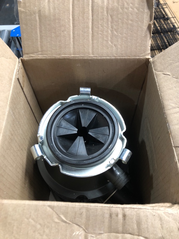 Photo 1 of ***USED AND DIRTY - LIKELY MISSING PARTS - UNABLE TO VERIFY FUNCTIONALITY***
Insinkerator Badger 5XL Corded 1/2-HP Continuous Feed Garbage Disposal