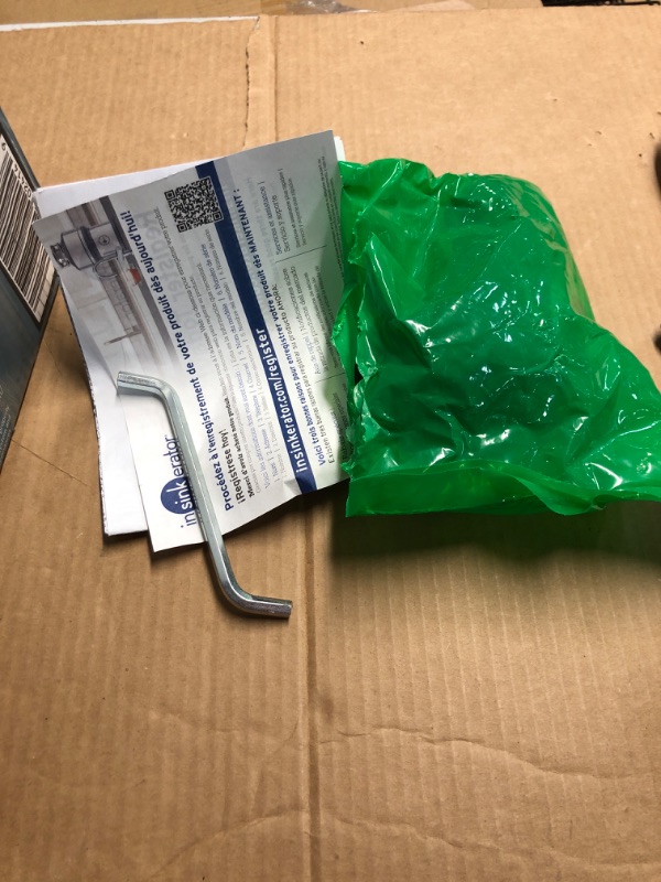 Photo 1 of ***USED AND DIRTY - LIKELY MISSING PARTS - UNABLE TO VERIFY FUNCTIONALITY***
Insinkerator Badger 5XL Corded 1/2-HP Continuous Feed Garbage Disposal