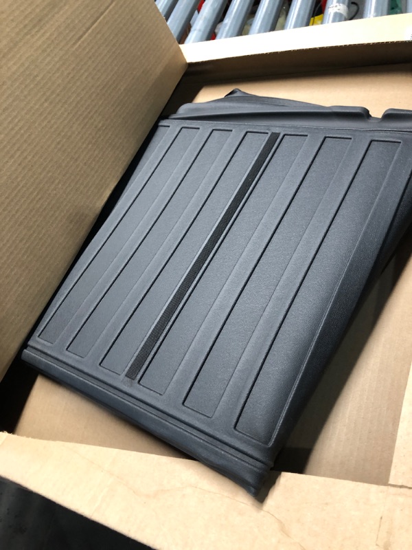 Photo 1 of Cartist Cargo Liner Compatible with 2021 2022 2023 Jeep Grand Cherokee L All Weather Rear Trunk Mat TPE (Behind The 2nd Row Seats )(Not Fit Grand Cherokee)