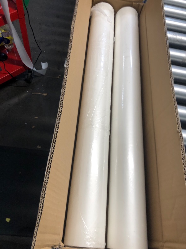 Photo 2 of CAREGY Thermal Laminating Film Roll, 2 Pack, 1.5 Mil Laminate Rolls, 25" x 500', School Lamination(25" x 250'/Roll) 2 Roll Laminating Film Roll(25" x 250'/Roll)