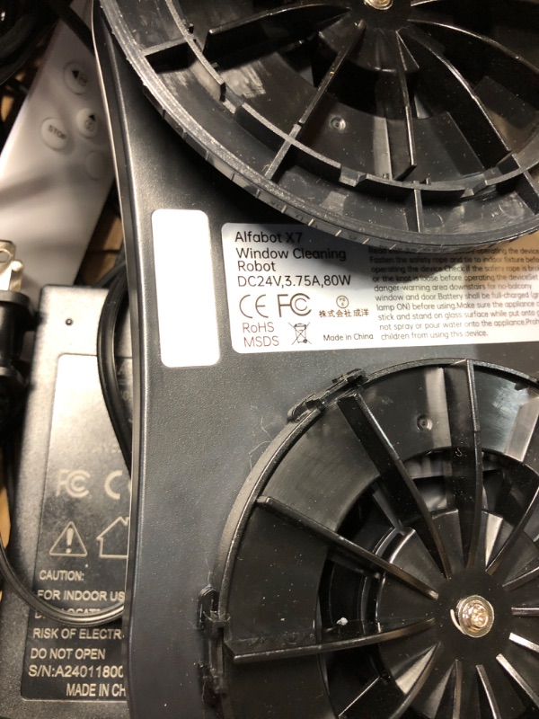 Photo 4 of **NONREFUNDABLE**FOR PARTS OR REPAIR**SEE NOTES**
AlfaBot Window Cleaning Robot with Dual Water Spray, X7 Robot Window Cleaner 