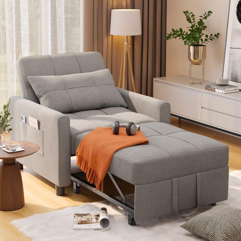 Photo 1 of 
Noelse Sleeper Sofa Chair Bed, Convertible Sofa Chair 3-in-1,