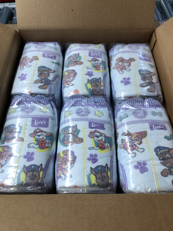 Photo 2 of Luvs Pro Level Leak Protection Diapers Size 2 264 Count Economy Pack, Packaging May Vary