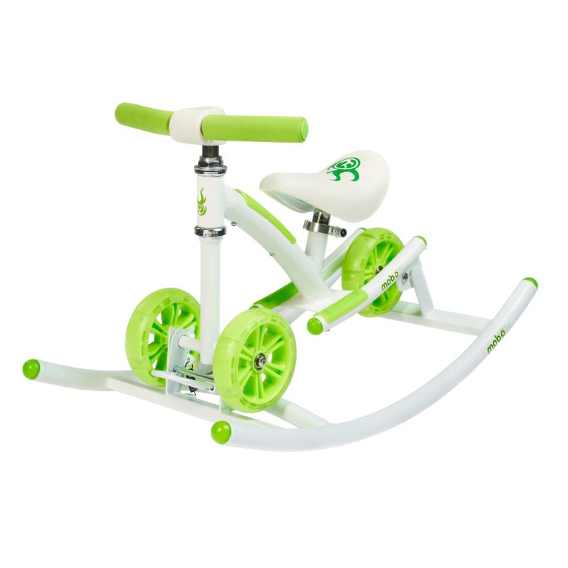 Photo 1 of Mobo Cruiser Wobo Rocking Horse Ride On & Baby Balance Bike,Green & White