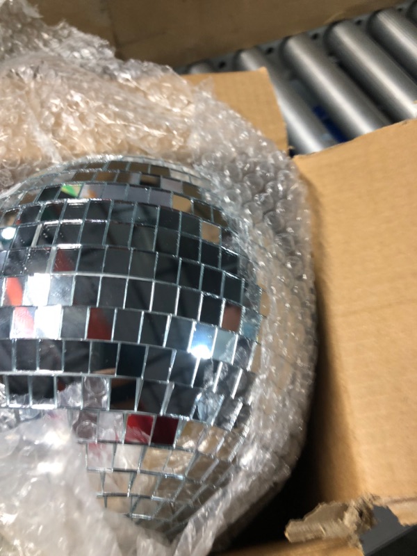 Photo 2 of 
12" Disco Mirror Ball Complete Party