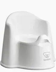 Photo 1 of BabyBjörn Potty Chair, White/Grey 