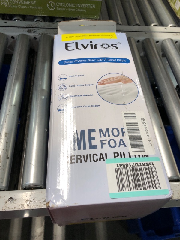 Photo 3 of (READ FULL POST) Elviros Cervical Memory Foam Pillow, Contour Pillows