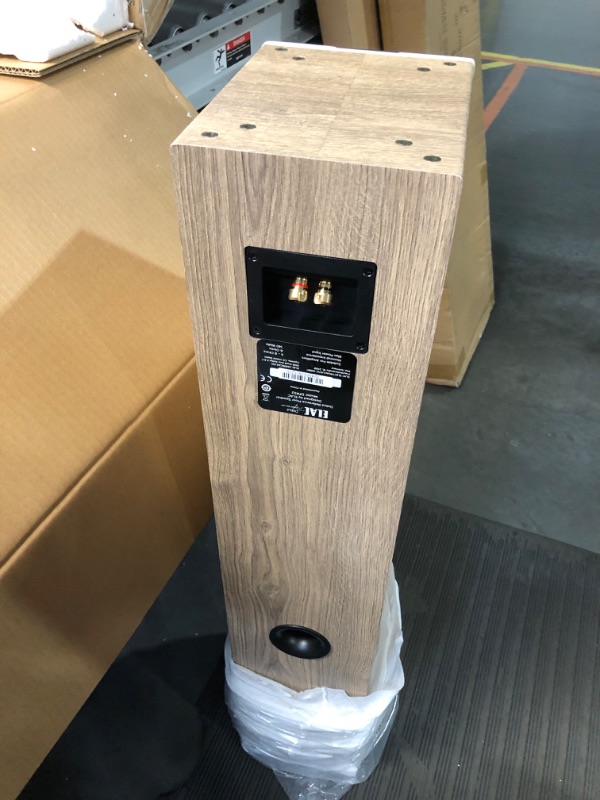 Photo 4 of ***OPENED FOR INSPECTION***NEW!!!***
ELAC Debut Reference Floor Standing Speaker, Walnut or Oak Single Tower Speaker for Home Theater