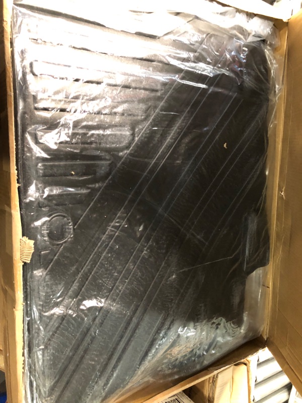 Photo 1 of Wqyimat Floor Mats & Trunk Bed Mats for 2015-2023 2024 Ford F150, Foldable 5.5ft TPE Cargo Bed Mats All Weather Protection TPE Rubber F150 Accessories Black (Floor Mats & Trunk Bed Mats)