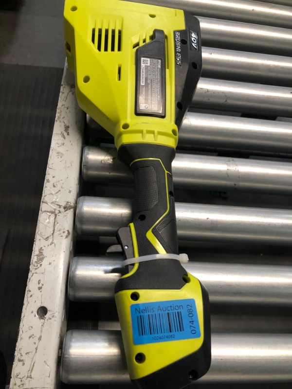 Photo 2 of **** PARTS...handle only (pole rest not included***(Ryobi RY40007VNM Brushless Expand-It 40-Volt Lithium-Ion Cordless Attachment Capable Trimmer Power Head- 2020 Model (Battery and Charger NOT Included)