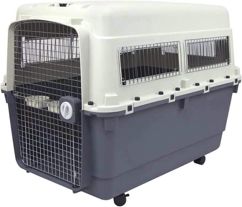 Photo 1 of **PARTS ONLY NON REFUNDABLE** READ NOTES**
 Petmate Sky Kennel, 40 Inch, IATA Compliant Dog Crate for Pets 70-90lbs, Made in USA 40 inch 48"L x 32"W x 36"H