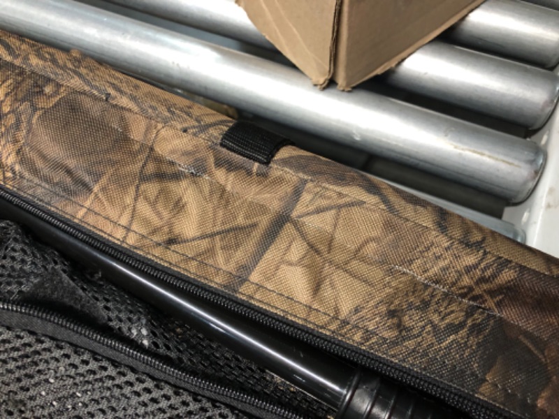 Photo 1 of ***DAMAGED - SLASHED - TORN - SEE PICTURES***
KOOPRO 36.5 Inch Collapsible Dog Crate, Portable Soft-Sided Dog Travel Carrier Camouflage Style Pet Kennel 4-Door with Durable Mesh Windows, Washable Mat, Indoor & Outdoor for Small Medium Large Dogs 36.5"L x 