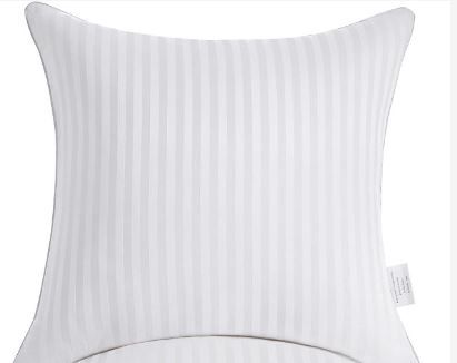 Photo 1 of (READ FULL POST)  22 x 22 Throw Pillow Insert, Firm and Fluffy Decorative Square Pillows for Couch Bed Sofa with Soft Cotton Cover White Cushion with Down Alternative Pack of 1
