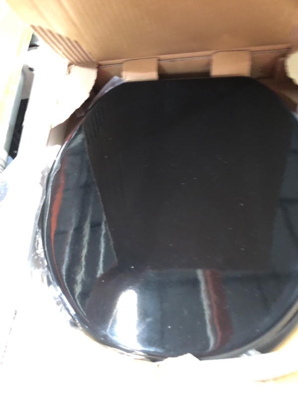 Photo 1 of 
KOHLER 4636-RL-7 Cachet ReadyLatch Elongated Toilet Seat, Quiet-Close Lid and Seat, Countoured Seat, Grip-Tight Bumpers and Installation Hardware, Black