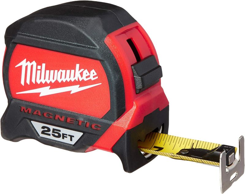 Photo 1 of 
Milwaukee Tool 48-22-7125 Magnetic Tape Measure 25 ft x 1.83 Inch