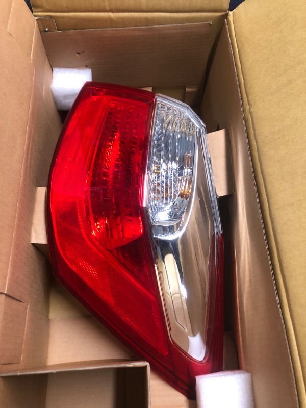 Photo 2 of For 2013-2015 Honda Accord Rear Tail Light Passenger Side Outer HO2805101 EX|LX|Sport | 33500-T2A-A01