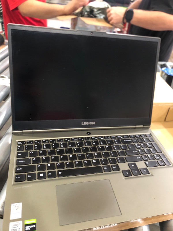 Photo 2 of (missing power cord)(see all images) Lenovo Legion 5i 15.6" Gaming Laptop Core i7-10750H NVIDIA GeForce GTX 1660 Ti 16GB Ram 512GB SSD 1TB HDD W10H