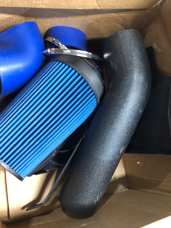 Photo 2 of (Similar to Stock Photo) MooSun 4" Performance Cold Air Intake Kit With Filter