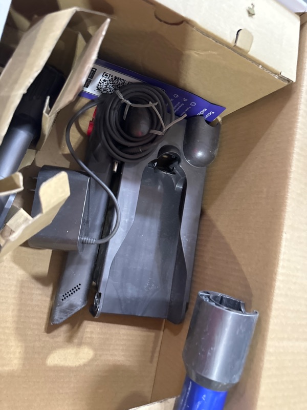 Photo 4 of ***DIRTY READ NOTES**Dyson V11 Cordless Stick Vaccum, Large, Nickel/Blue V11 Core