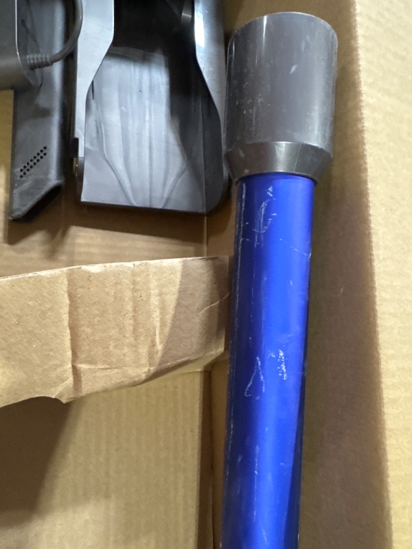 Photo 3 of ***DIRTY READ NOTES**Dyson V11 Cordless Stick Vaccum, Large, Nickel/Blue V11 Core