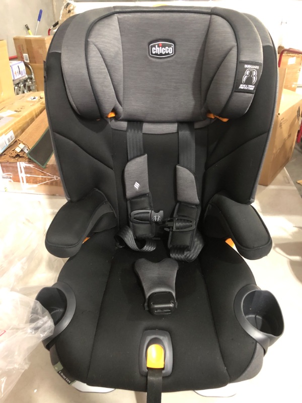 Photo 2 of ***USED READ NOTES***Chicco MyFit ClearTex Harness + Booster Car Seat - Shadow | Black Shadow MyFit with ClearTex No Chemicals Harness&Booster Car Seat