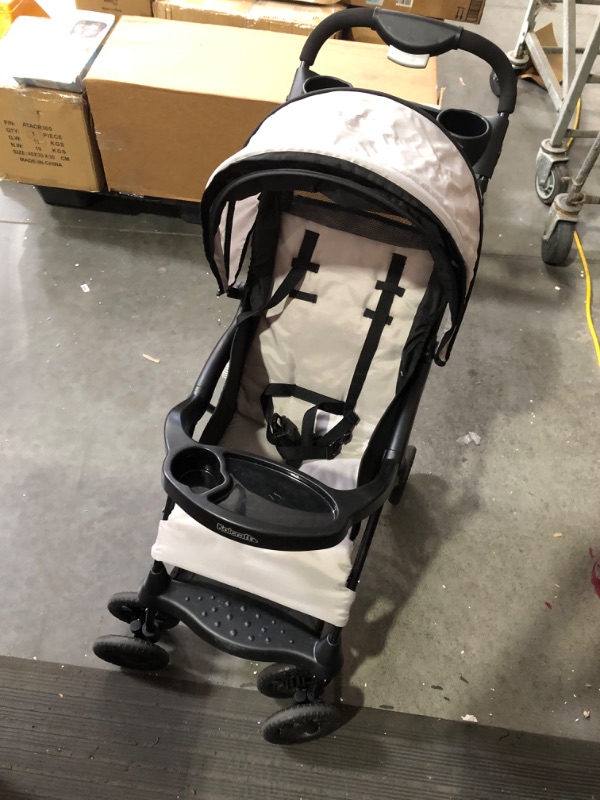 Photo 2 of ***USED/DIRTY - ONE OF THE BUCKLES IS BROKEN - NO PACKAGING - SEE PICTURES - LIKELY MISSING PARTS***
Kolcraft Cloud Plus Lightweight Easy Fold Compact Toddler Stroller and Baby Stroller for Travel, Large Storage Basket, Multi-Position Recline, Convenient 