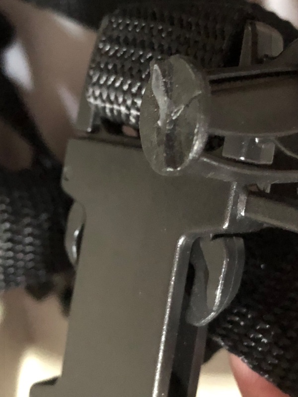 Photo 6 of ***USED/DIRTY - ONE OF THE BUCKLES IS BROKEN - NO PACKAGING - SEE PICTURES - LIKELY MISSING PARTS***
Kolcraft Cloud Plus Lightweight Easy Fold Compact Toddler Stroller and Baby Stroller for Travel, Large Storage Basket, Multi-Position Recline, Convenient 