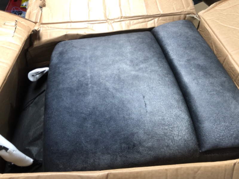 Photo 2 of ***box 1 of 2****HomSof Electric Power Lift Chair Adjustable for Elderly, Heavy Duty and Safety Motion Reclining Mechanism Fabric Sofa, One Size, Gray(Massage)