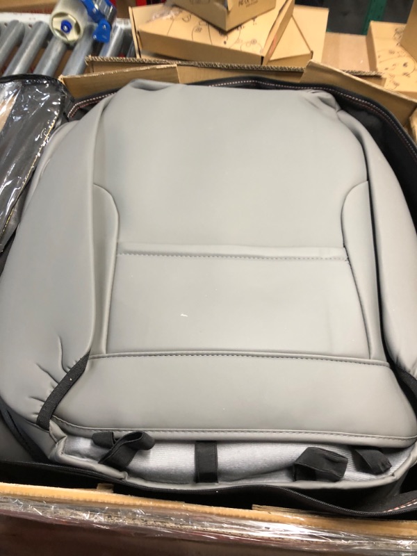 Photo 2 of (READ FULL POST) Coverado Car Seat Covers Full Set, Waterproof Nappa Leather Car Seat Protectors for Front and Rear Seats, Universal Auto Interior Set for Most Vehicles, Sedans, SUVs, Pickups 