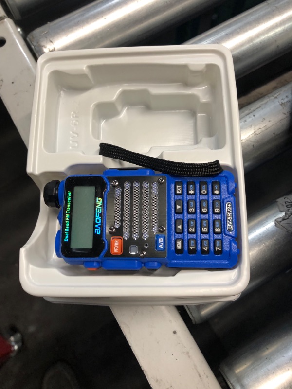 Photo 3 of **NON  REFUNDABLE NO RETURNS SOLD AS IS**parts only
BAOFENG UV-5R+ Plus Two Way Radio, Long Range for Adults Rechargeable with Earpiece, Walkie Talkie for Outdoors, 144-148 420-450MHz, Qualette Series, Royal Blue