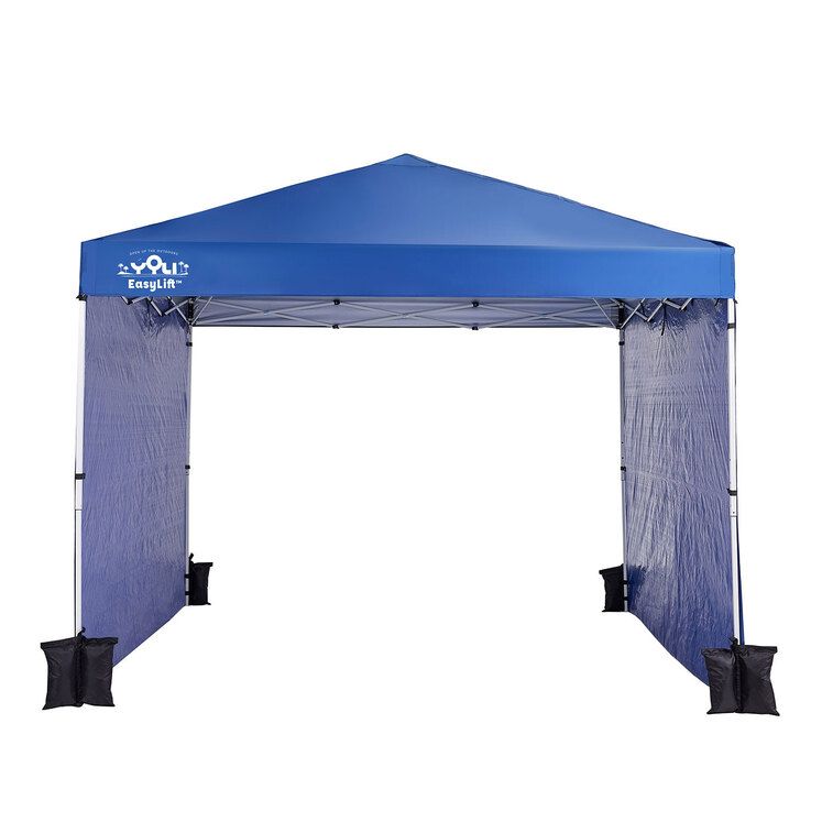 Photo 1 of (READ FULL POST) Yoli Malibu EasyLift 100 10' x 10' Straight Leg Instant Canopy Value Pack
