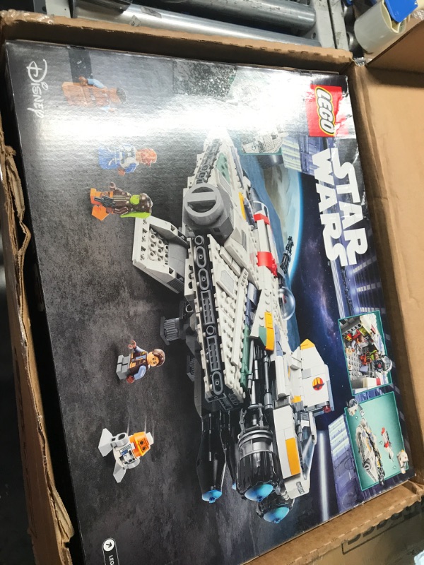 Photo 2 of **FACTORY SEALED**  LEGO Star Wars: Ahsoka Ghost & Phantom II 75357 Star Wars Playset Inspired by The Ahsoka Series, Featuring 2 Buildable Starships and 5 Star Wars Figures Including Jacen Syndulla and Chopper