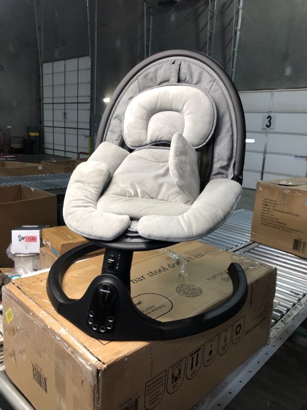 Photo 6 of ***USED - MISSING PARTS, INCLUDING TOYS AND POWER CABLE - UNABLE TO TEST - NO PACKAGING - SEE PICTURES***
BabyBond Baby Swings for Infants to Toddler | Bluetooth Baby Swing with 3 Seat Positions | 5 Natural Sway Motion | Bluetooth Music | 5-Point Harness 