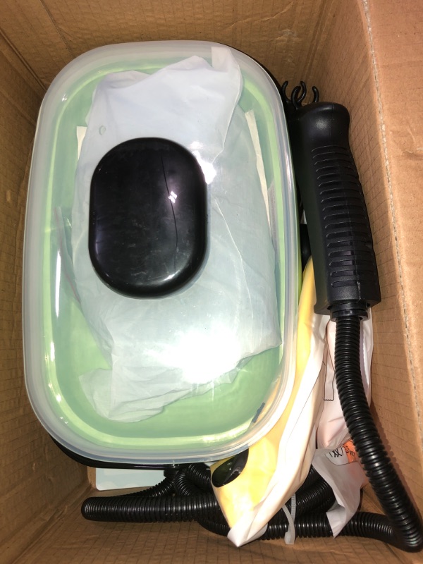 Photo 1 of (NON-REFUNDABLE) Handheld Steam Cleaner,1500ml Steam Cleaner, High Pressure Steamer for Cleaning, Steam Cleaner for Home, Steamer for Furniture,Steam Cleaner for Upholstery, Car, Kitchen, Carpets,Grout and Tile