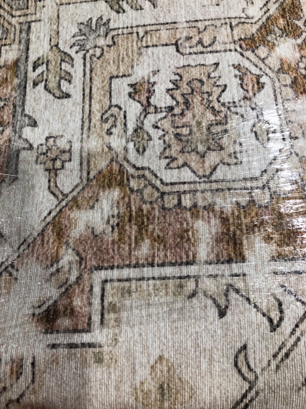 Photo 2 of (see images) koorlian Vintage Area Rug, 8' x 10' Large Soft Non Slip Turkish Office Carpet 