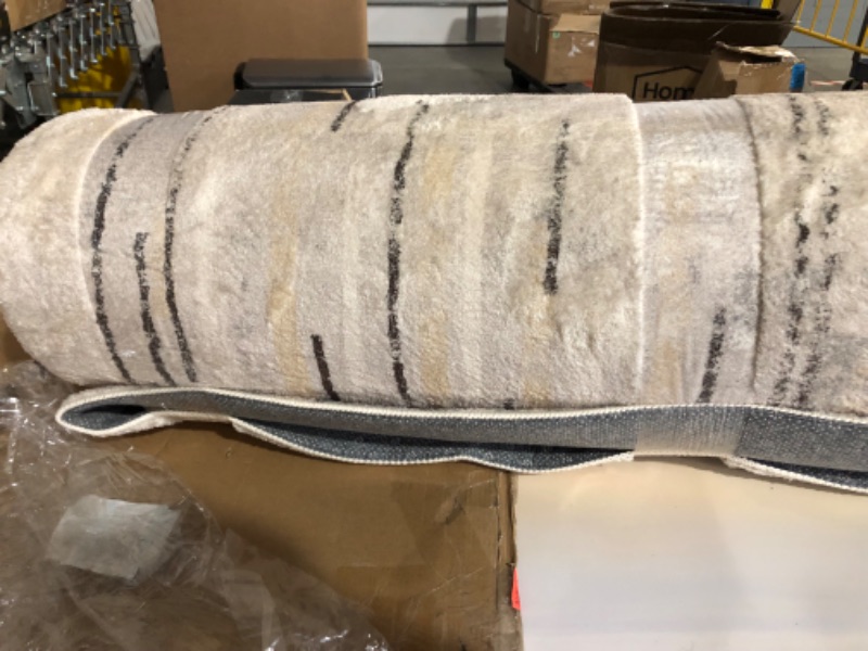Photo 1 of ***USED***
Area Rug Living Room Rugs 6'5"X7'5"  Modern Neutral Abstract Aesthetic Rug for Bedroom Dining Room Table - Large Soft Stain Resistant Machine Washable Rug, Indoor Home Office Carpet - 6'5"X7'5" GREEN AND CREAM 