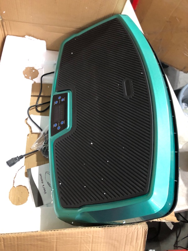 Photo 1 of ***NONREFUNDABLE - NOT FUNCTIONAL - FOR PARTS ONLY - SEE COMMENTS***
Vibration Plate Exercise Machine,Vibration Platform with Loop Bands/Remote Control, Vibration Plates Exercise Machine for Fitness