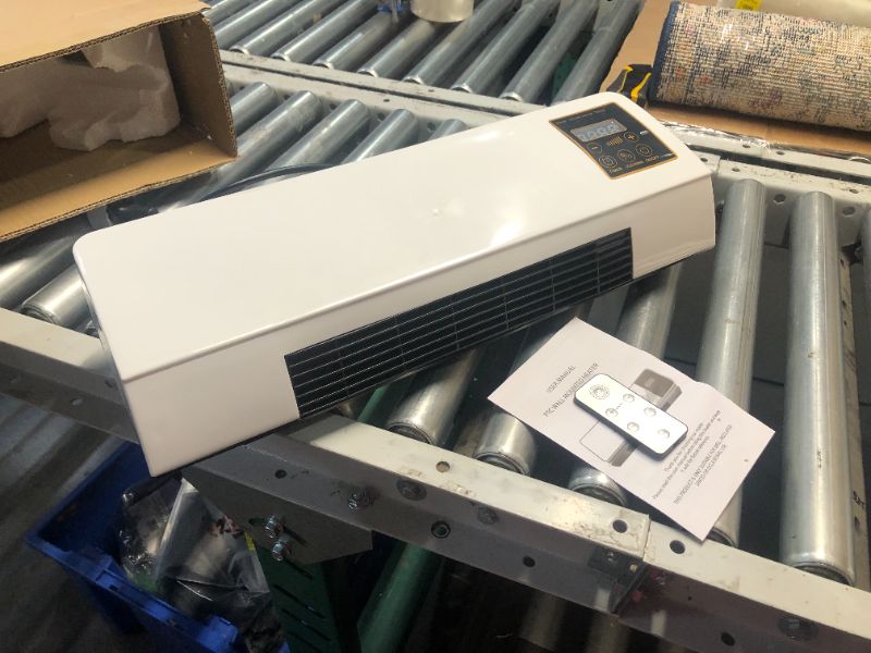 Photo 1 of ***USED - POWERS ON - UNABLE TO TEST FURTHER***
Portable Air Conditioners, Mini Cooling and Heating Wall Mounted AC Fan, Low Noise Touch Control Small Air Cooler Heater Machine for Indoor Outdoor (Style 4)