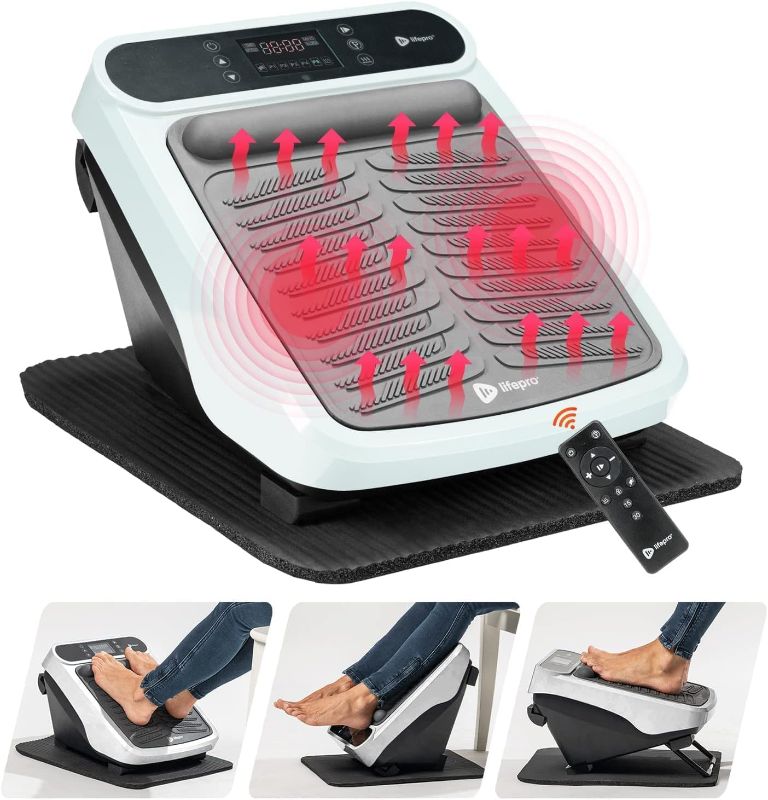 Photo 1 of (powers on)(unable to test further) LifePro Foot Massager for Neuropathy - Relaxing Calf & Foot Therapy - Foot Massager with Heat Option