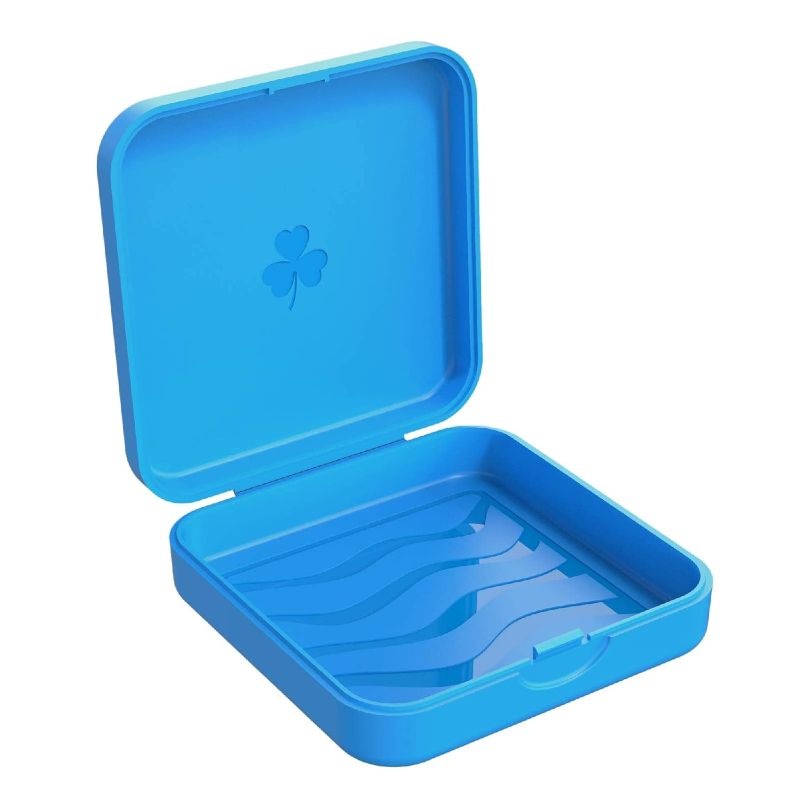 Photo 1 of Retainer Case, ARGOMAX Aligner Case, Braces Box, 1 Piece Orthodontic Box (Blue).
4 PACK